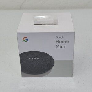 Google Home mini GA00216-US Charcoal NEW SEALED